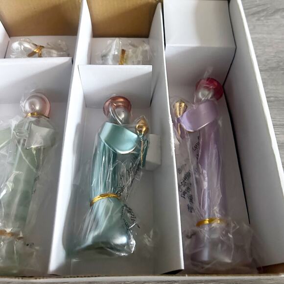 VTG HandCrafted Salviati Opalescent Art Glass Nativity 9 Piece Set Christmas NIB - Picture 10 of 12